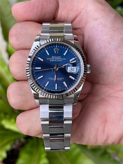 rolex datejust 36mm jubilee blue dial|rolex datejust 36mm blue dial.